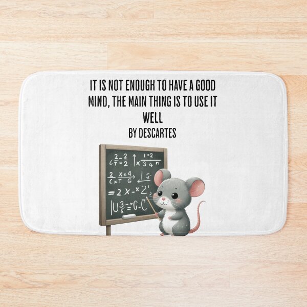 Item preview, descartes rat designed and sold by LemuellTrends.