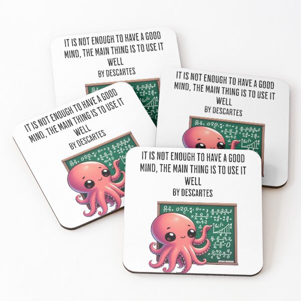 Item preview, descartes octopus designed and sold by LemuellTrends.