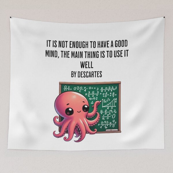Item preview, descartes octopus designed and sold by LemuellTrends.
