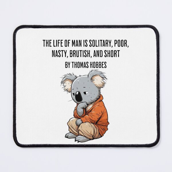 Item preview, thomas hobbes koala designed and sold by LemuellTrends.