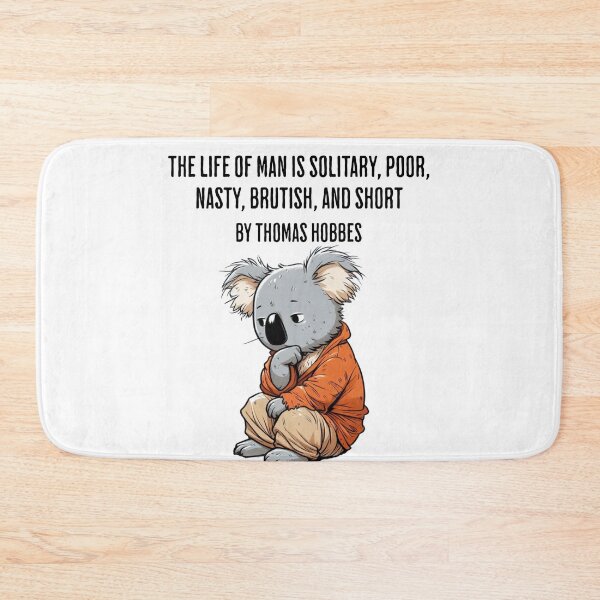 Item preview, thomas hobbes koala designed and sold by LemuellTrends.