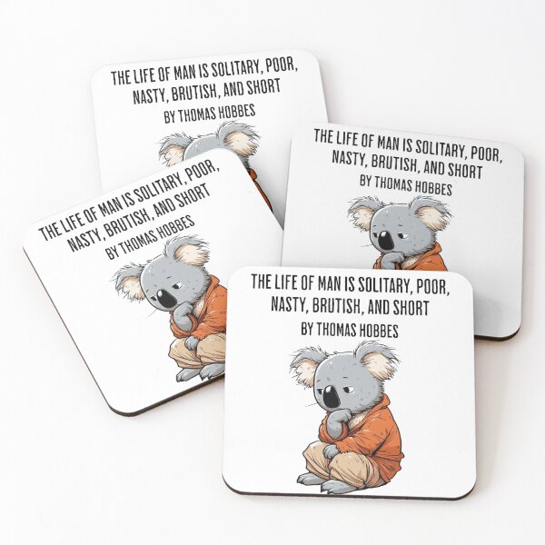 Item preview, thomas hobbes koala designed and sold by LemuellTrends.