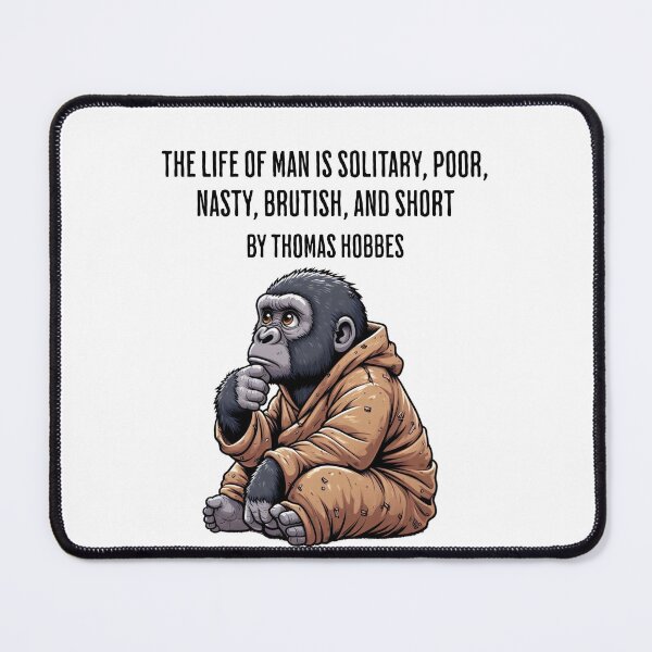Item preview, thomas hobbes gorilla designed and sold by LemuellTrends.