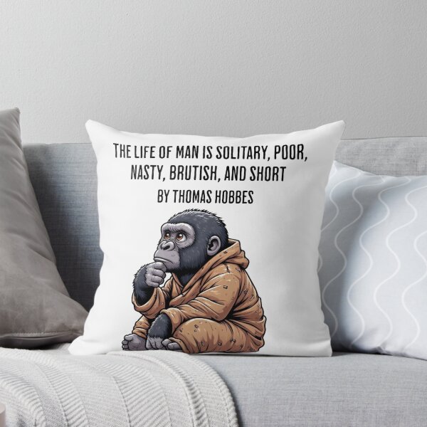 Item preview, thomas hobbes gorilla designed and sold by LemuellTrends.