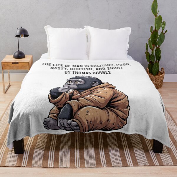 Item preview, thomas hobbes gorilla designed and sold by LemuellTrends.