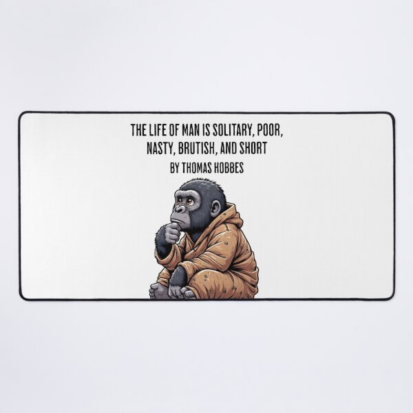 Item preview, thomas hobbes gorilla designed and sold by LemuellTrends.