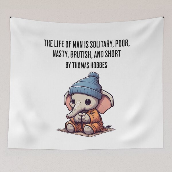 Item preview, thomas hobbes Elephant designed and sold by LemuellTrends.