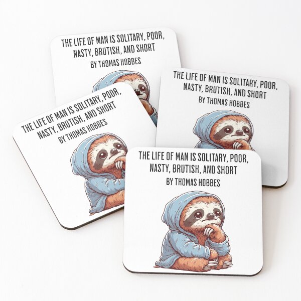 Item preview, thomas hobbes Sloth designed and sold by LemuellTrends.