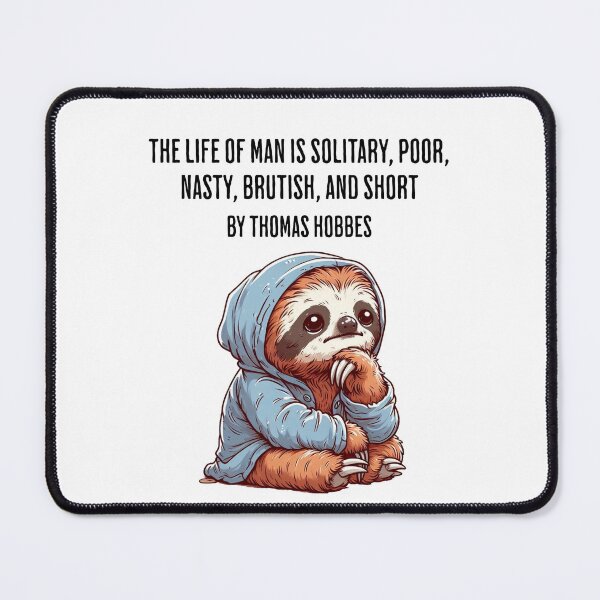 Item preview, thomas hobbes Sloth designed and sold by LemuellTrends.