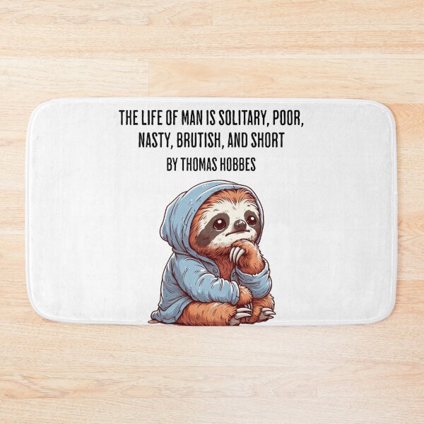 Item preview, thomas hobbes Sloth designed and sold by LemuellTrends.