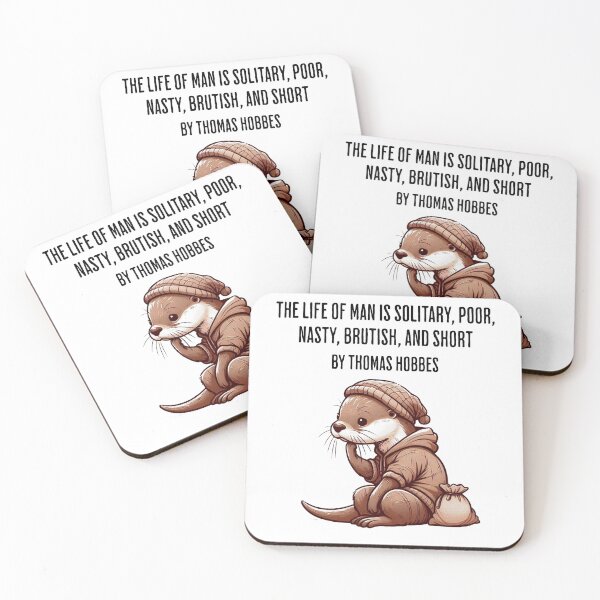 Item preview, thomas hobbes Otter designed and sold by LemuellTrends.