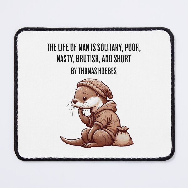 Item preview, thomas hobbes Otter designed and sold by LemuellTrends.