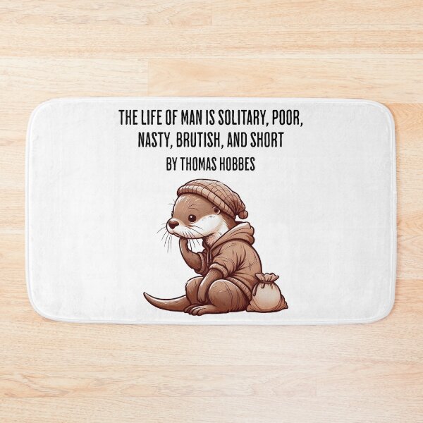 Item preview, thomas hobbes Otter designed and sold by LemuellTrends.