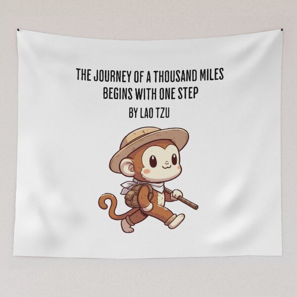 Item preview, lao tzu monkey designed and sold by LemuellTrends.
