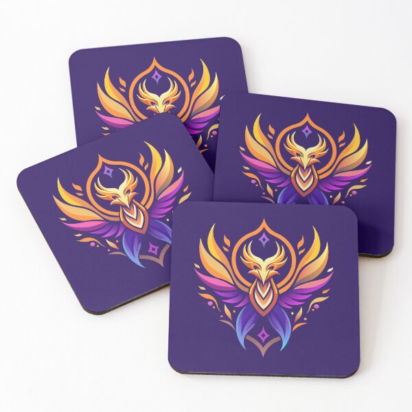Item preview, Mystic Phoenix Mandala: Graffiti Rebirth in Vivid Plumage designed and sold by H Jonas.