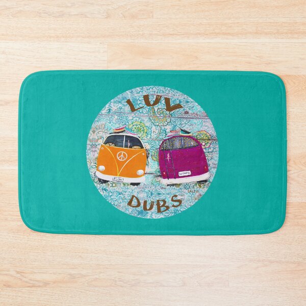 Item preview, LUV DUBS  - FLOW & WONDR VANS designed and sold by SALTi2Art.