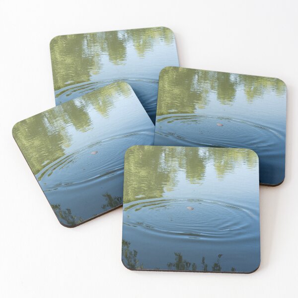 Item preview, Meditative Mindfulness - Watching the Circle Ripples Spread on Silky Water Surface designed and sold by Georgia Mizuleva.