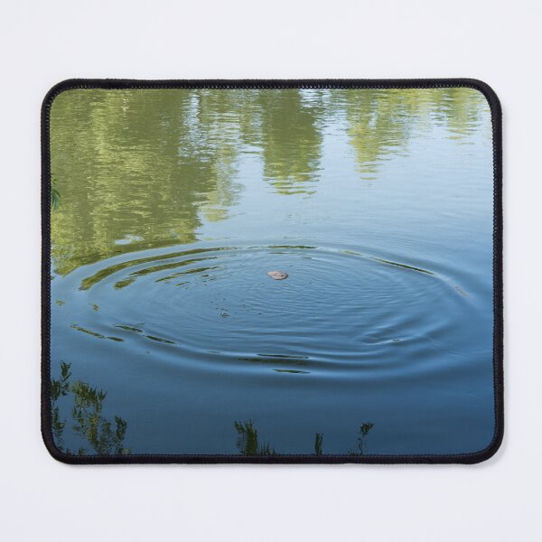 Item preview, Meditative Mindfulness - Watching the Circle Ripples Spread on Silky Water Surface designed and sold by Georgia Mizuleva.