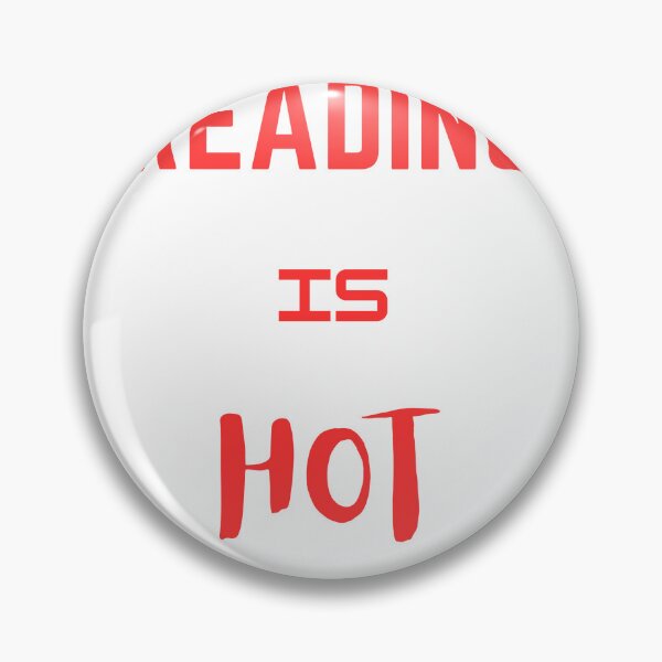 Item preview, READING IS HOT PRINT IN RED designed and sold by fangirlfavsxo.