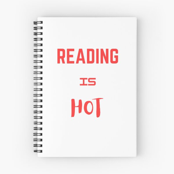 Item preview, READING IS HOT PRINT IN RED designed and sold by fangirlfavsxo.