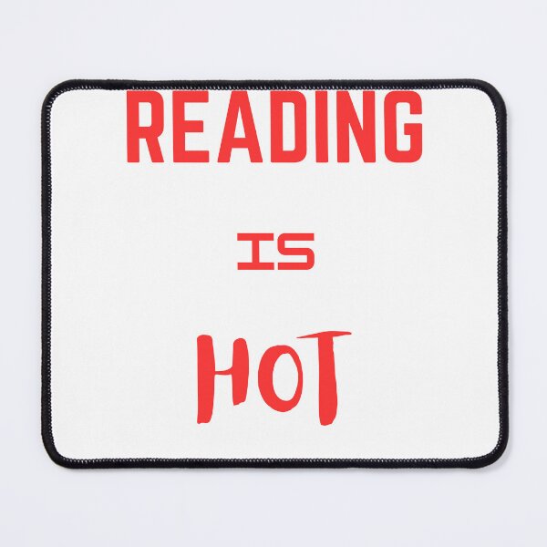 Item preview, READING IS HOT PRINT IN RED designed and sold by fangirlfavsxo.