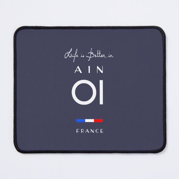 Item preview, Life is better in AIN Number 01 Auvergne Rhone Alpes France  designed and sold by frenchsalsa.