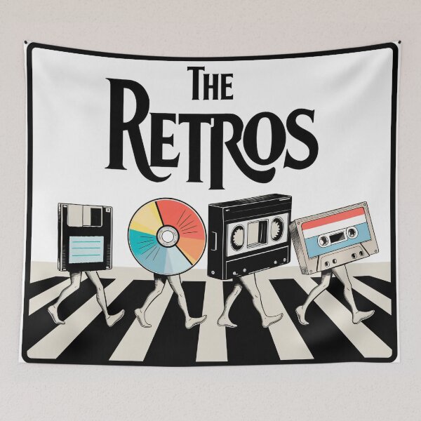 Item preview, "The Retros" designed and sold by Tecno-Art-Land.