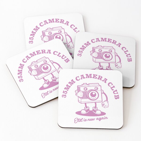 Item preview, Pink Vintage Camera Club designed and sold by TRNCreative.