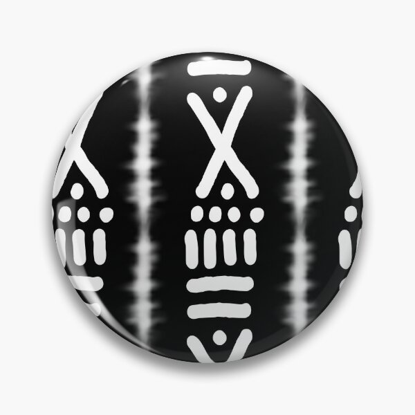 Item preview, Black African Bogolan Textile Abstract Design designed and sold by funkyvibes.