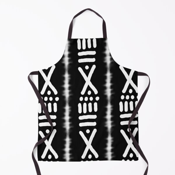 Item preview, Black African Bogolan Textile Abstract Design designed and sold by funkyvibes.