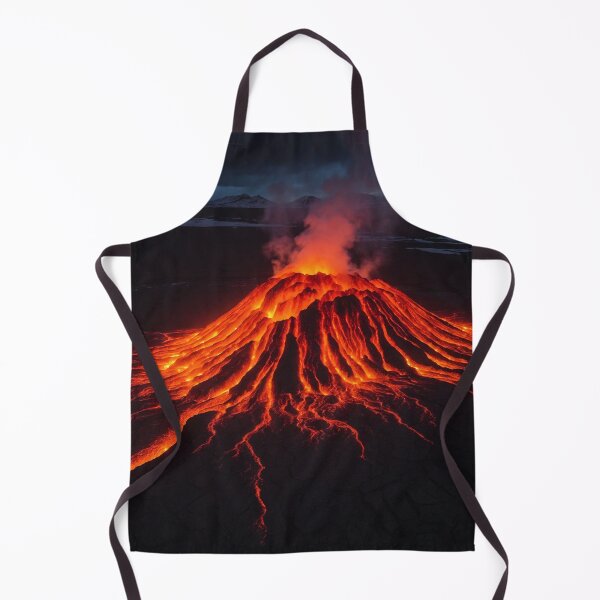 Item preview, Iceland Volcano Bursting Flames designed and sold by SassyArtistry.