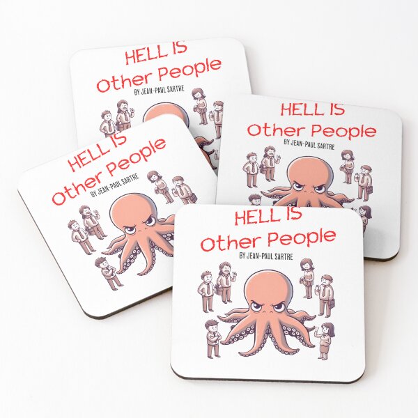 Item preview, hell is other people Octopus designed and sold by LemuellTrends.