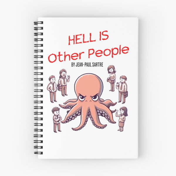 Item preview, hell is other people Octopus designed and sold by LemuellTrends.