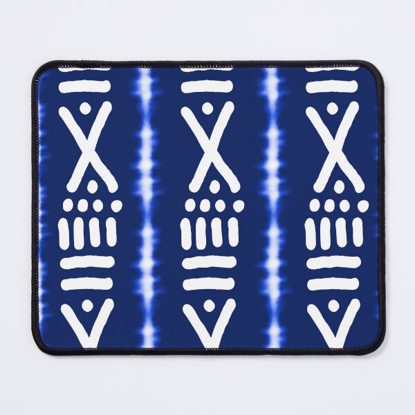 Item preview, Dark Blue African Bogolan Textile Design designed and sold by funkyvibes.