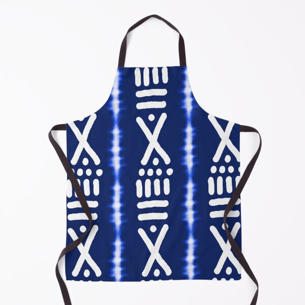 Item preview, Dark Blue African Bogolan Textile Design designed and sold by funkyvibes.