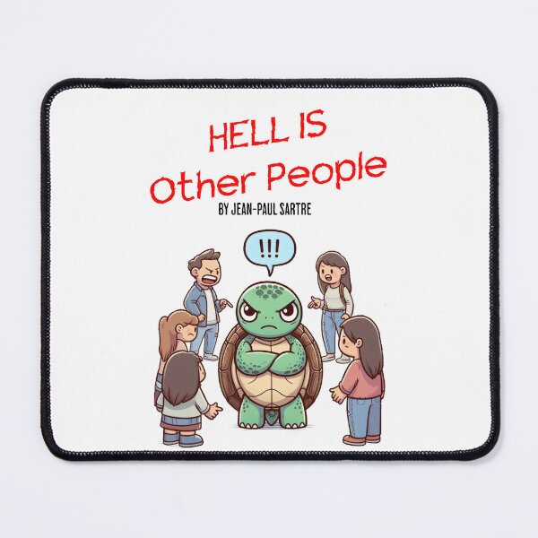 Item preview, hell is other people Turtle designed and sold by LemuellTrends.