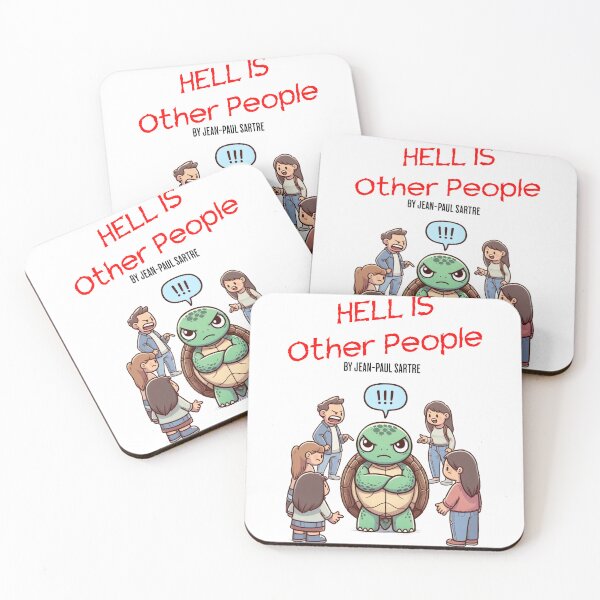 Item preview, hell is other people Turtle designed and sold by LemuellTrends.