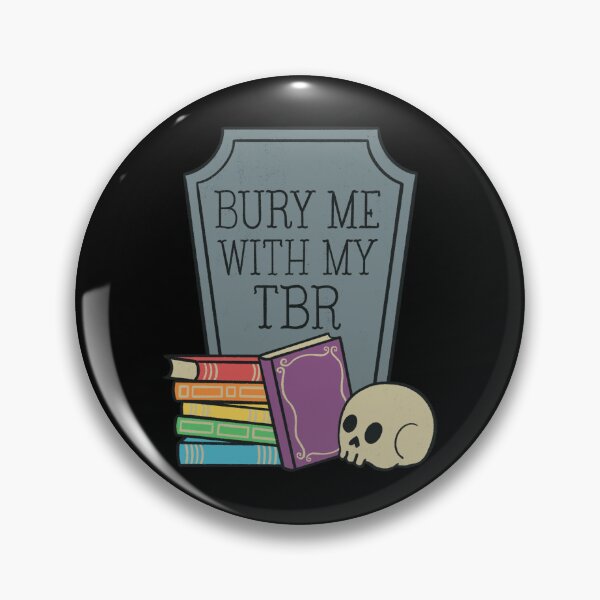 Item preview, Bury Me With My TBR Rainbow designed and sold by DesignsByAND.