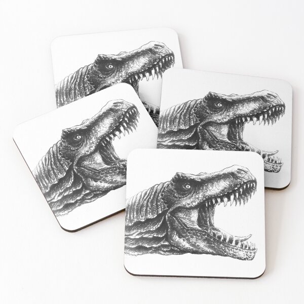 Item preview, Trex Jurassic Dinosaur drawing designed and sold by FunHelium.