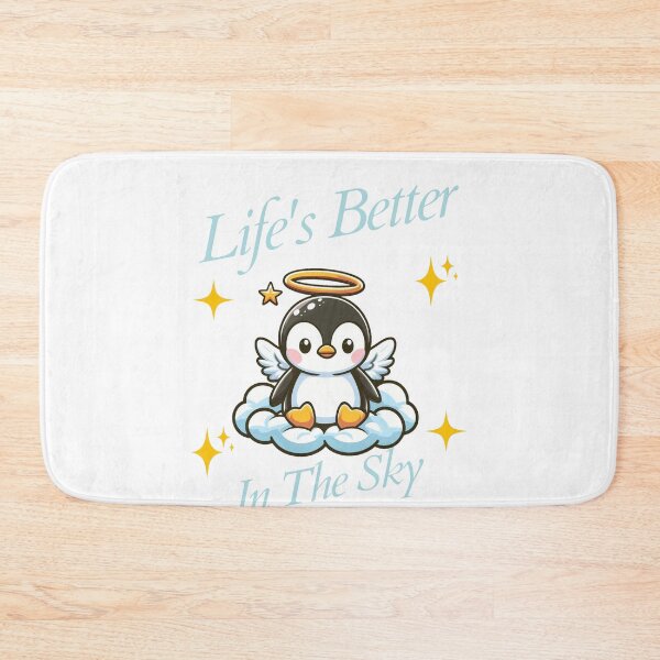 Item preview, Life is better in the sky Penguin designed and sold by LemuellTrends.