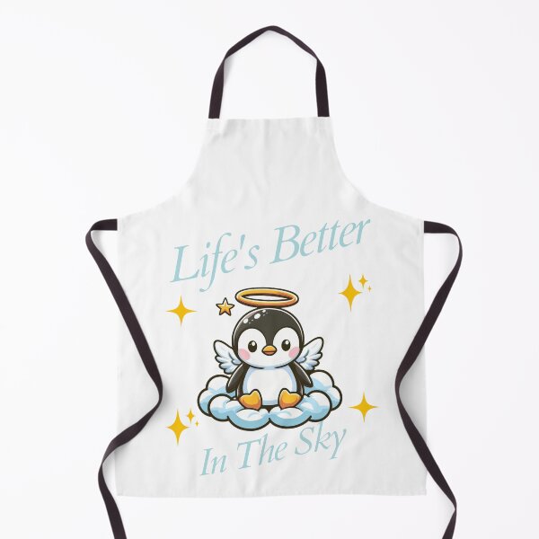 Item preview, Life is better in the sky Penguin designed and sold by LemuellTrends.