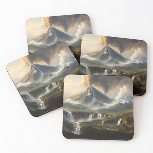 Item preview, Iceland Volcano Calm And Peaceful Nature Landscape designed and sold by SassyArtistry.