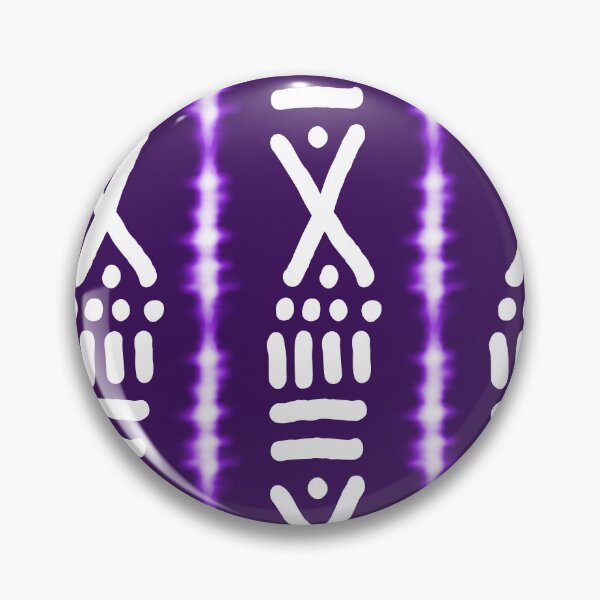Item preview, Royal Purple African Bogolan Tribal Pattern designed and sold by funkyvibes.