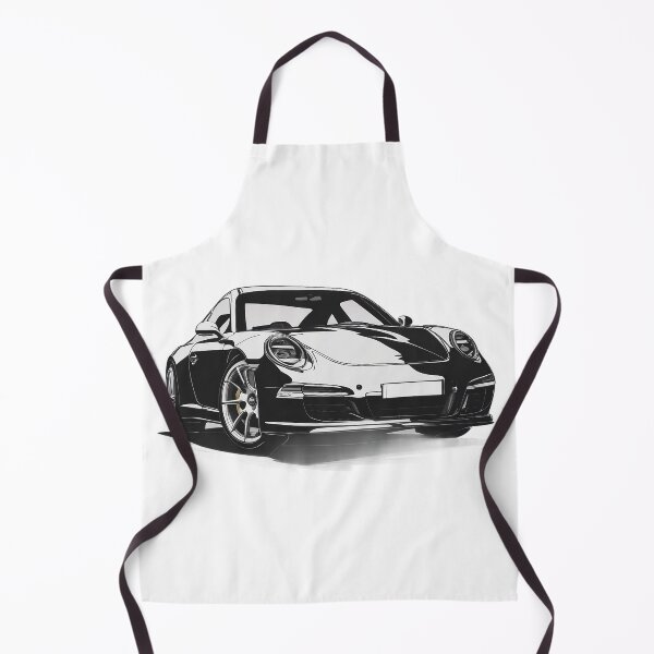Item preview, A minimalist Porsche illustration designed and sold by NotHugo.