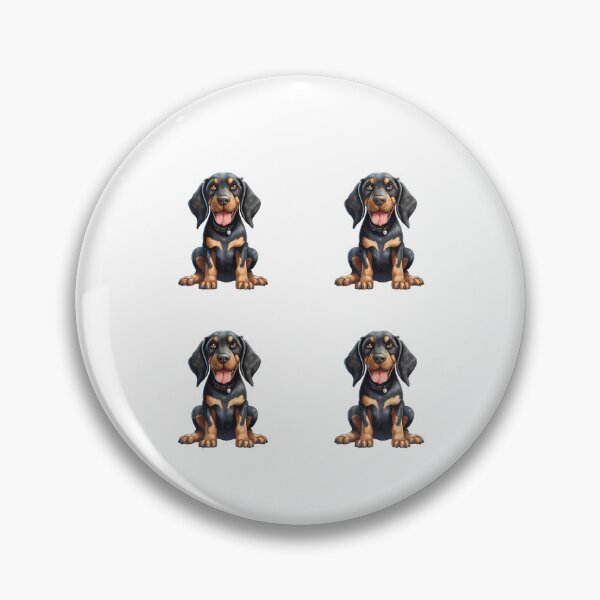 Item preview, Black and Tan Coonhound Puppies designed and sold by TheAnimalZ00.
