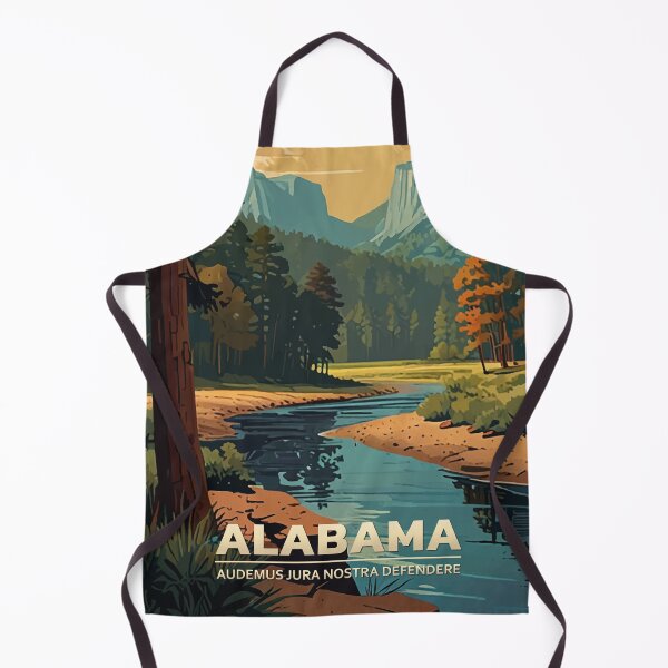 Artikelvorschau, Sehenswürdigkeiten Alabama State entworfen und verkauft von Thistle-TShop.