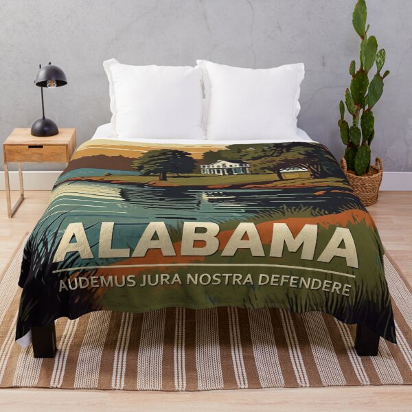 Artikelvorschau, Sehenswürdigkeiten Alabama State entworfen und verkauft von Thistle-TShop.
