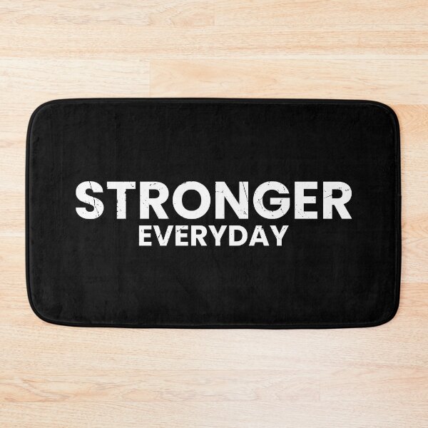 Item preview, Stronger Everyday, Fitness Gym & Health Motivation designed and sold by Singhe Design.