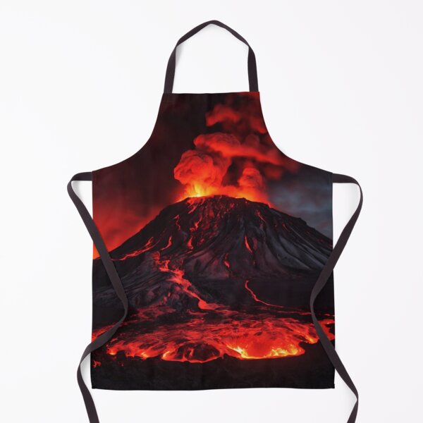 Item preview, Iceland Volcano On Fire Lava designed and sold by SassyArtistry.