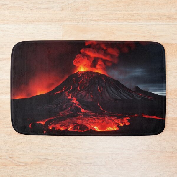 Item preview, Iceland Volcano On Fire Lava designed and sold by SassyArtistry.